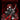Red V collector's print: an illustrated red-haired guitarist with a red flying V among skulls and toadstools